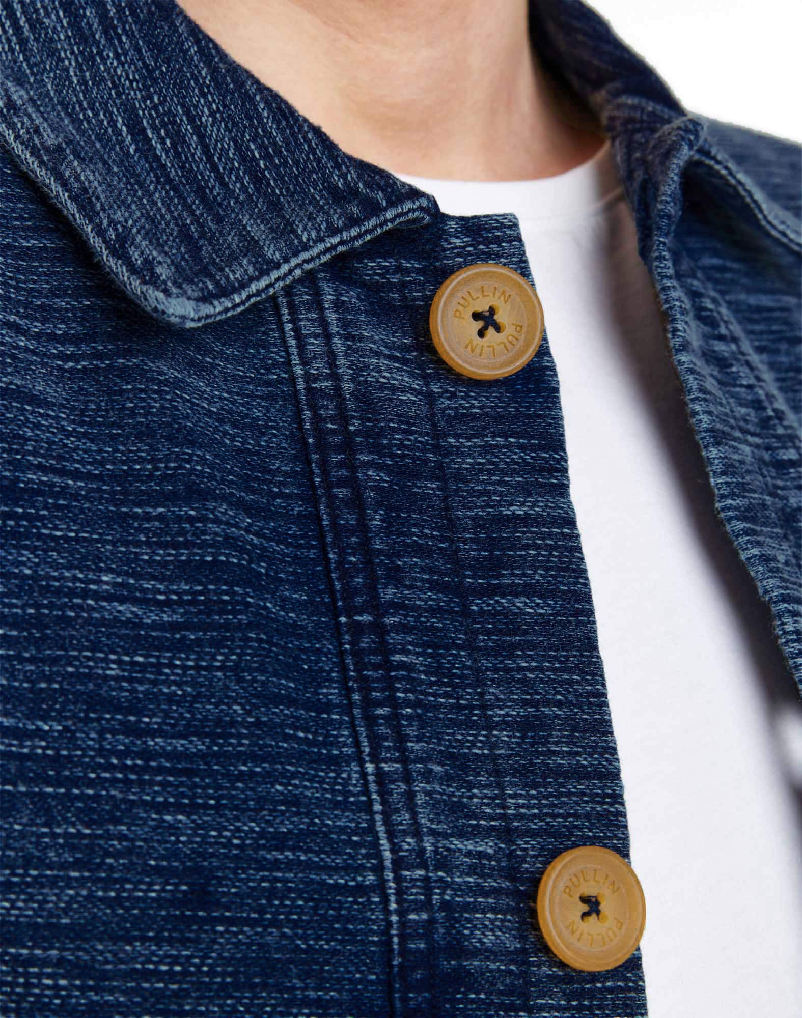 veste worker denim PULLIN en coton