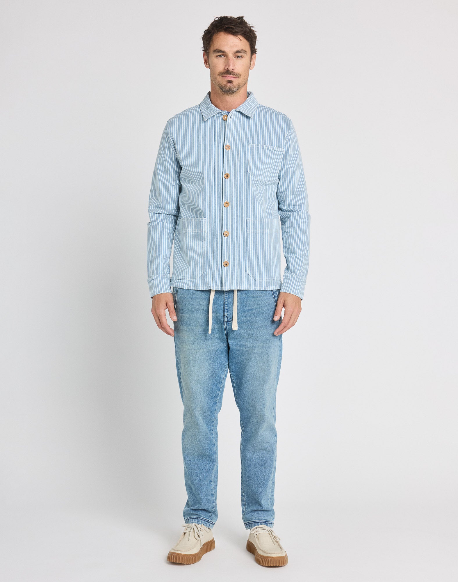 veste worker light stripe PULLIN