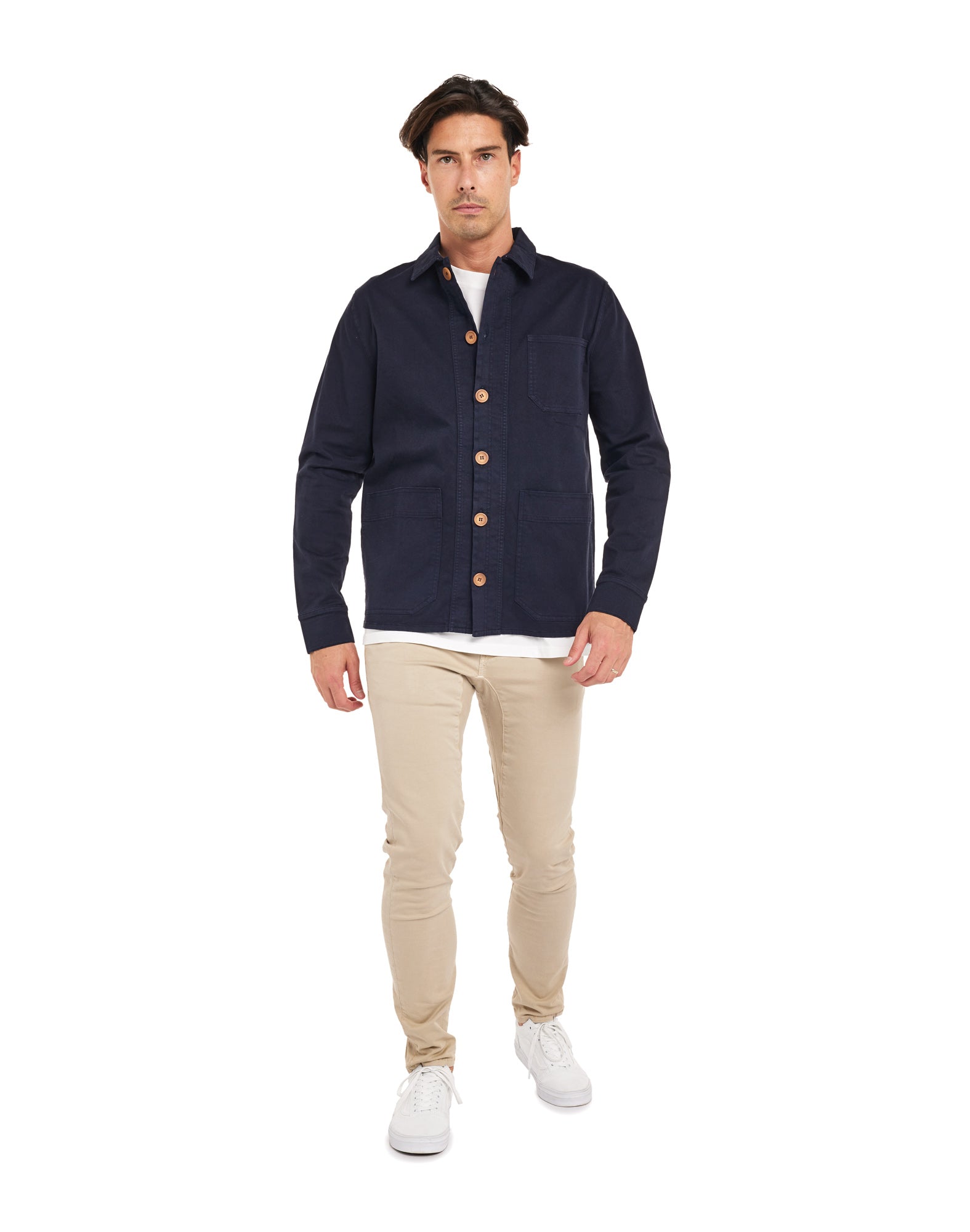 veste worker night PULLIN en coton