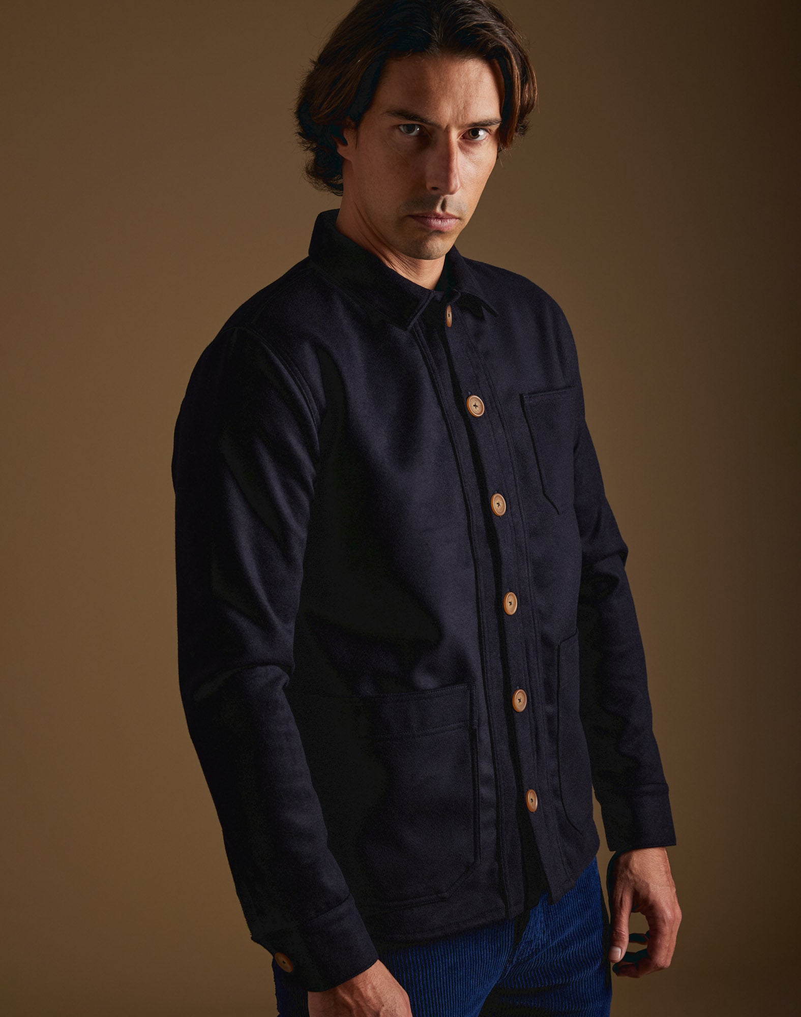 veste worker dknavy PULLIN en polyester