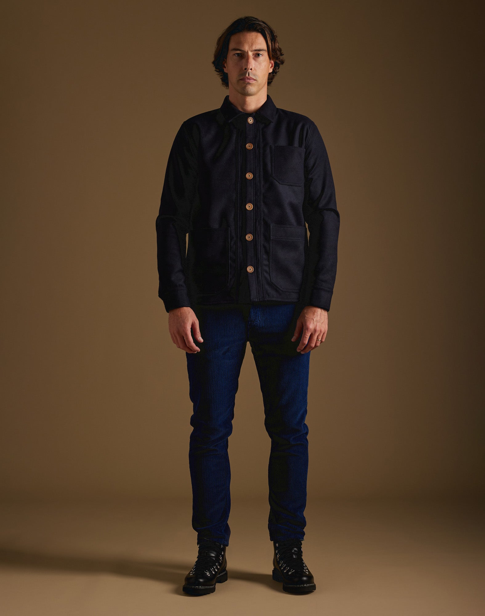 veste worker dknavy PULLIN en polyester