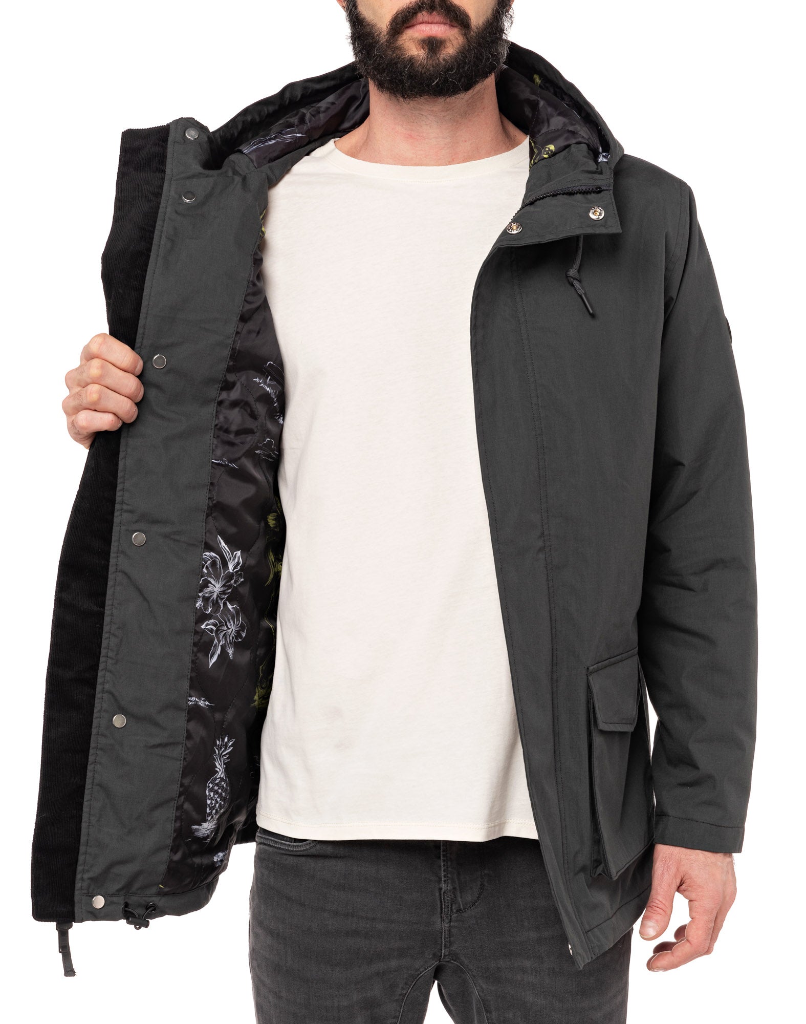 wind-stopper darktropic PULLIN en nylon