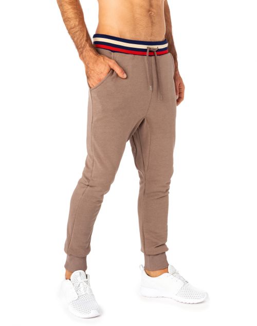 Jogging homme LOOSE TAUPE