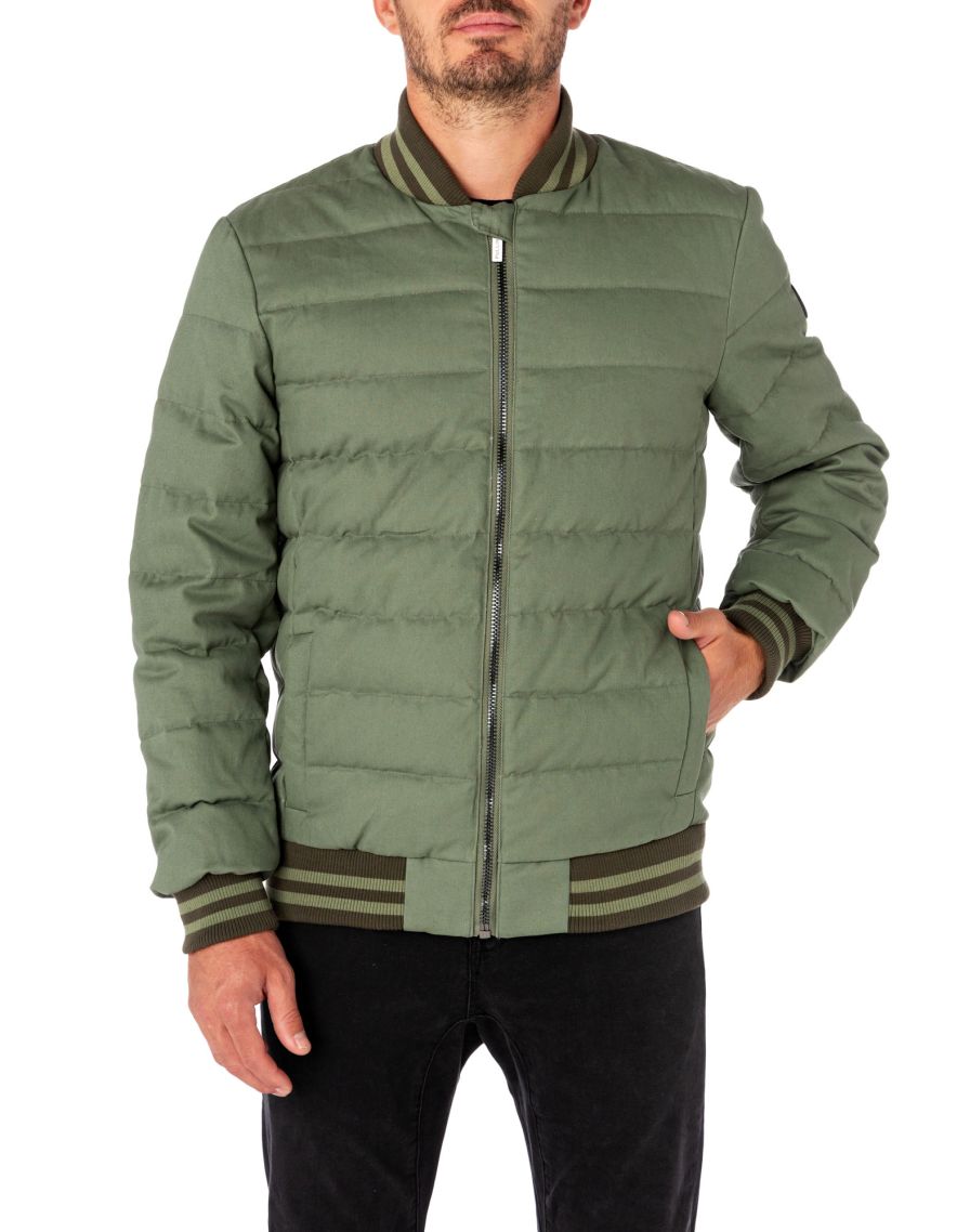 Men's feather jacket bomb CAMORED