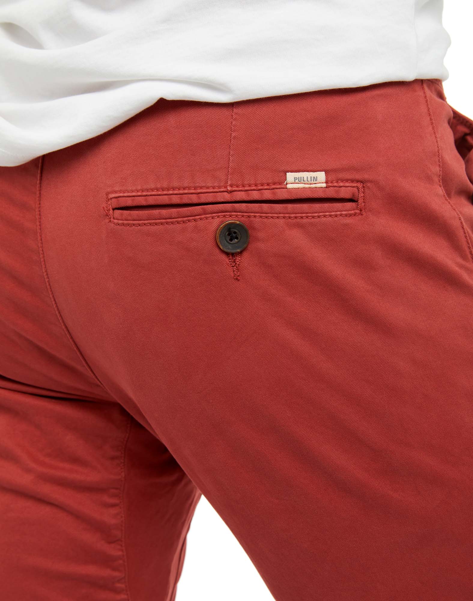 Men's pants DENING CHINO CHERRY
