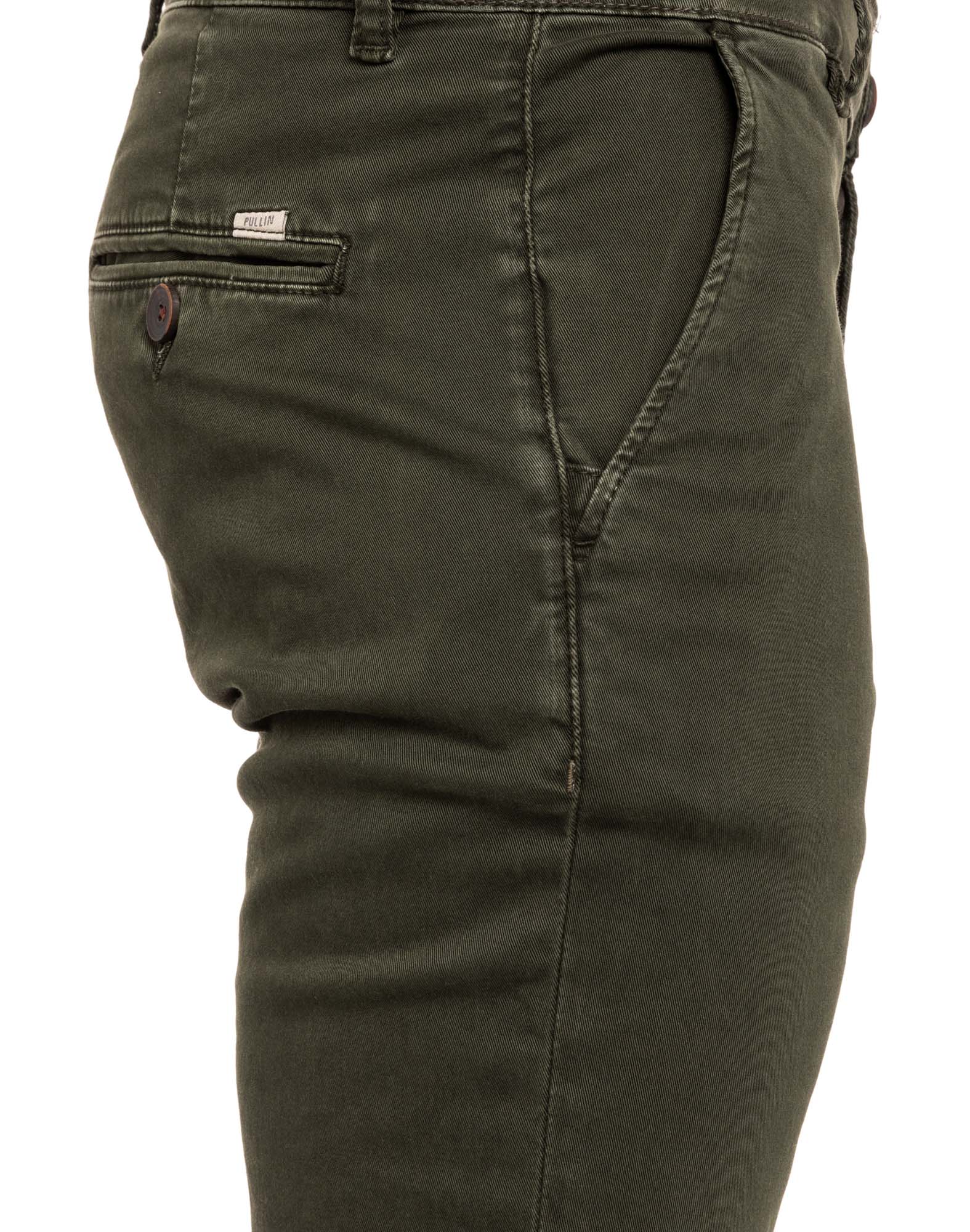 Men's pants chino cut FOREST