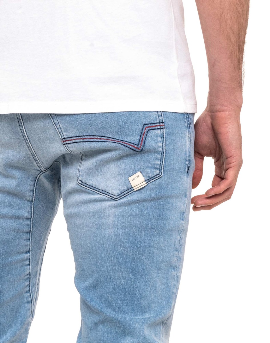 Men's pants DENING OFF CAMOBLUE