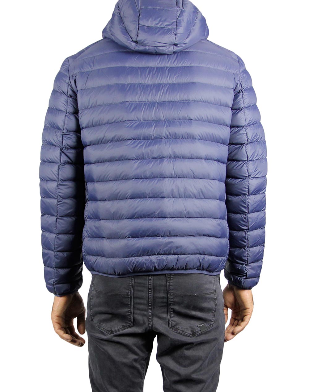 Men's feather jacket with hood AUBE