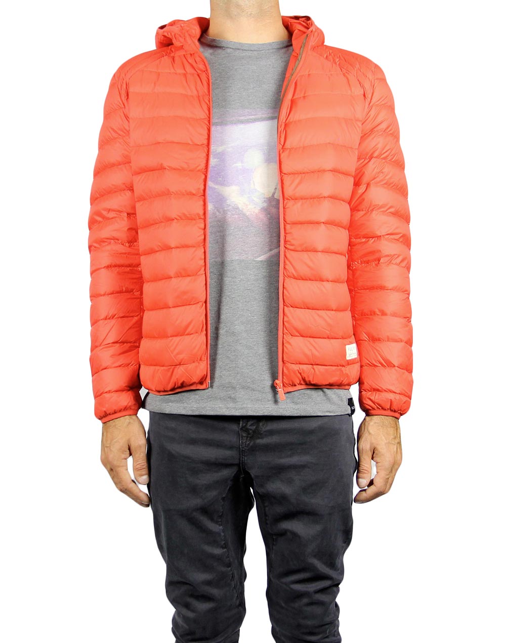 Men's feather jacket with hood CANADA