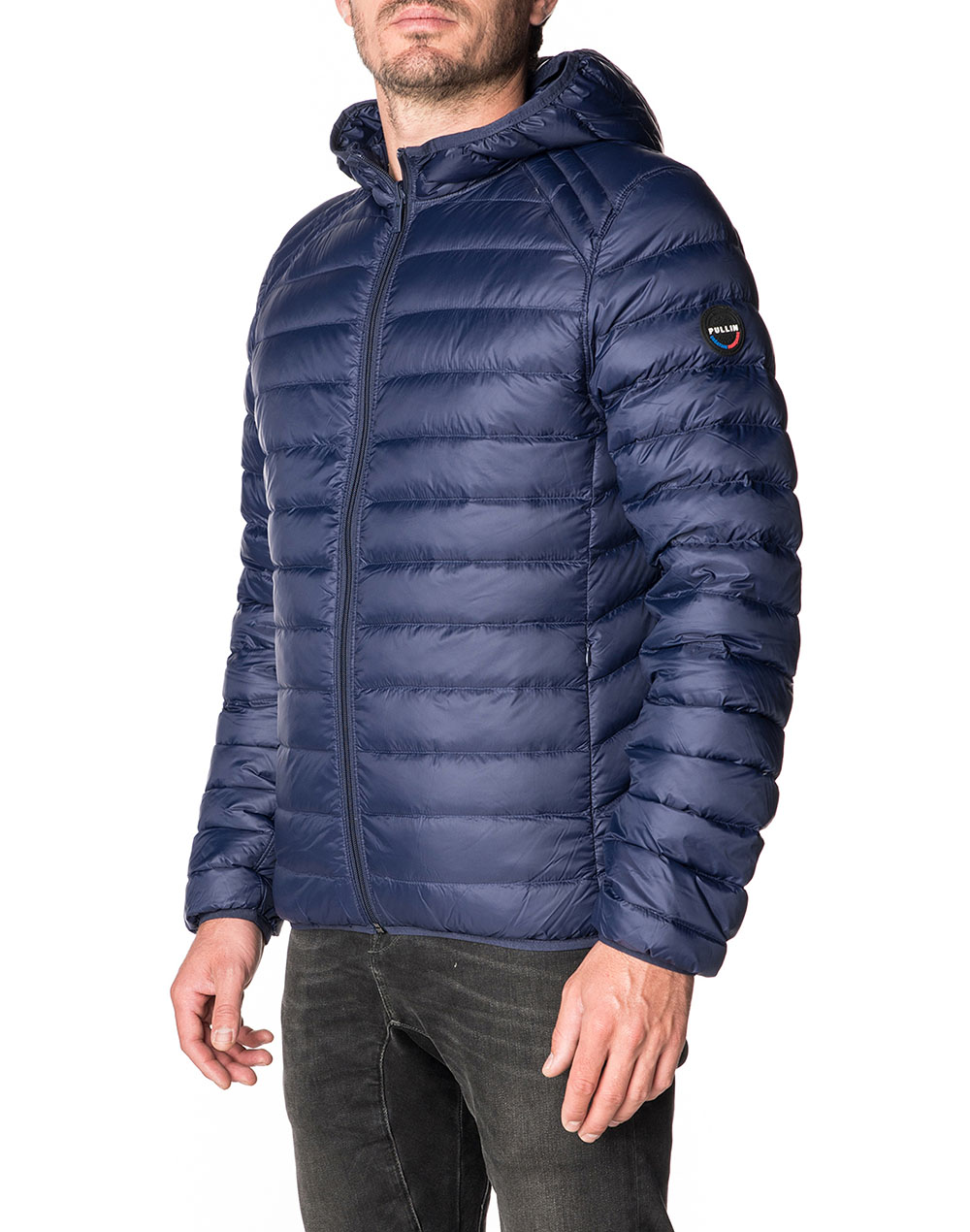 Men's feather jacket with hood DAILLE