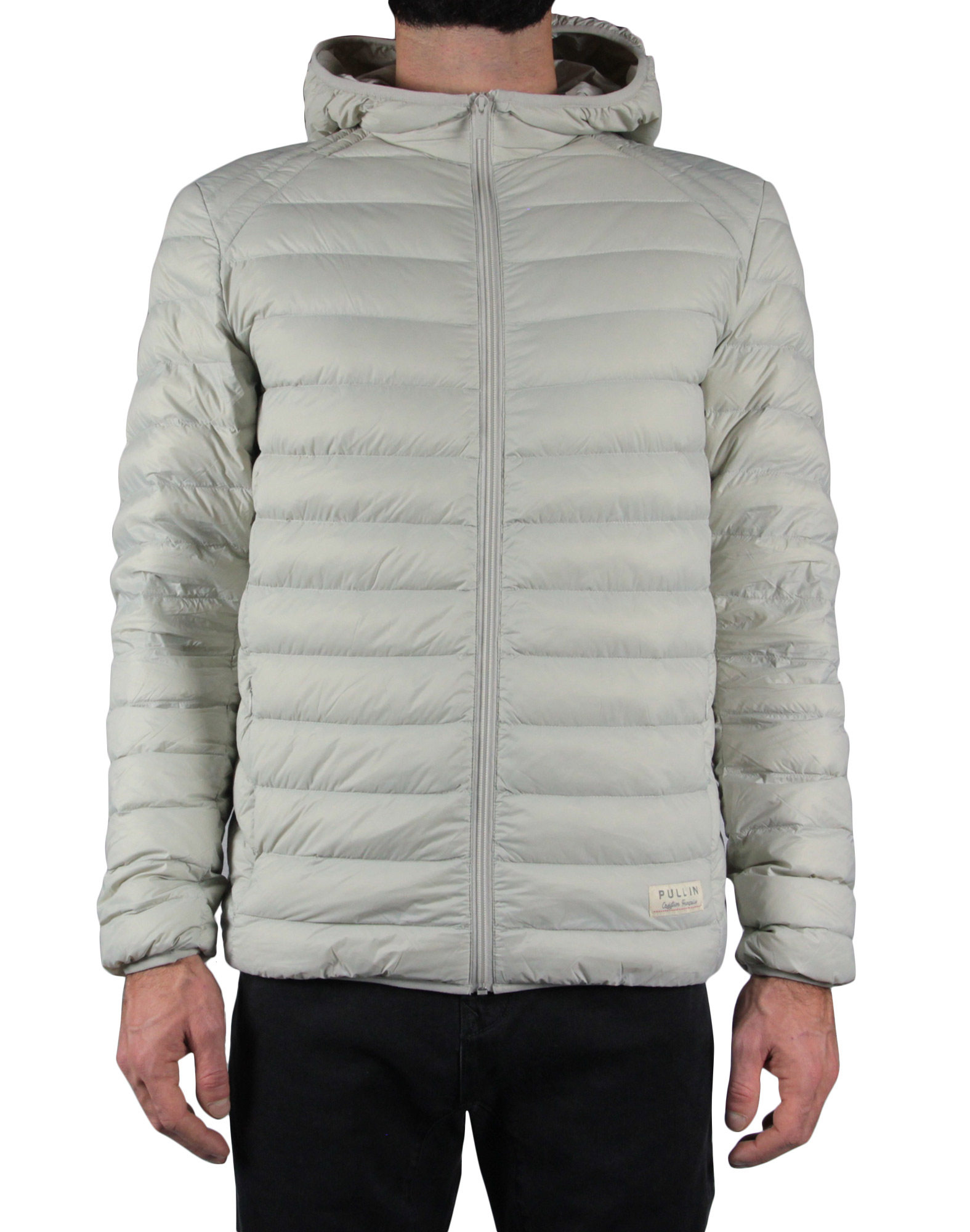Men's feather jacket with hood SOCAL