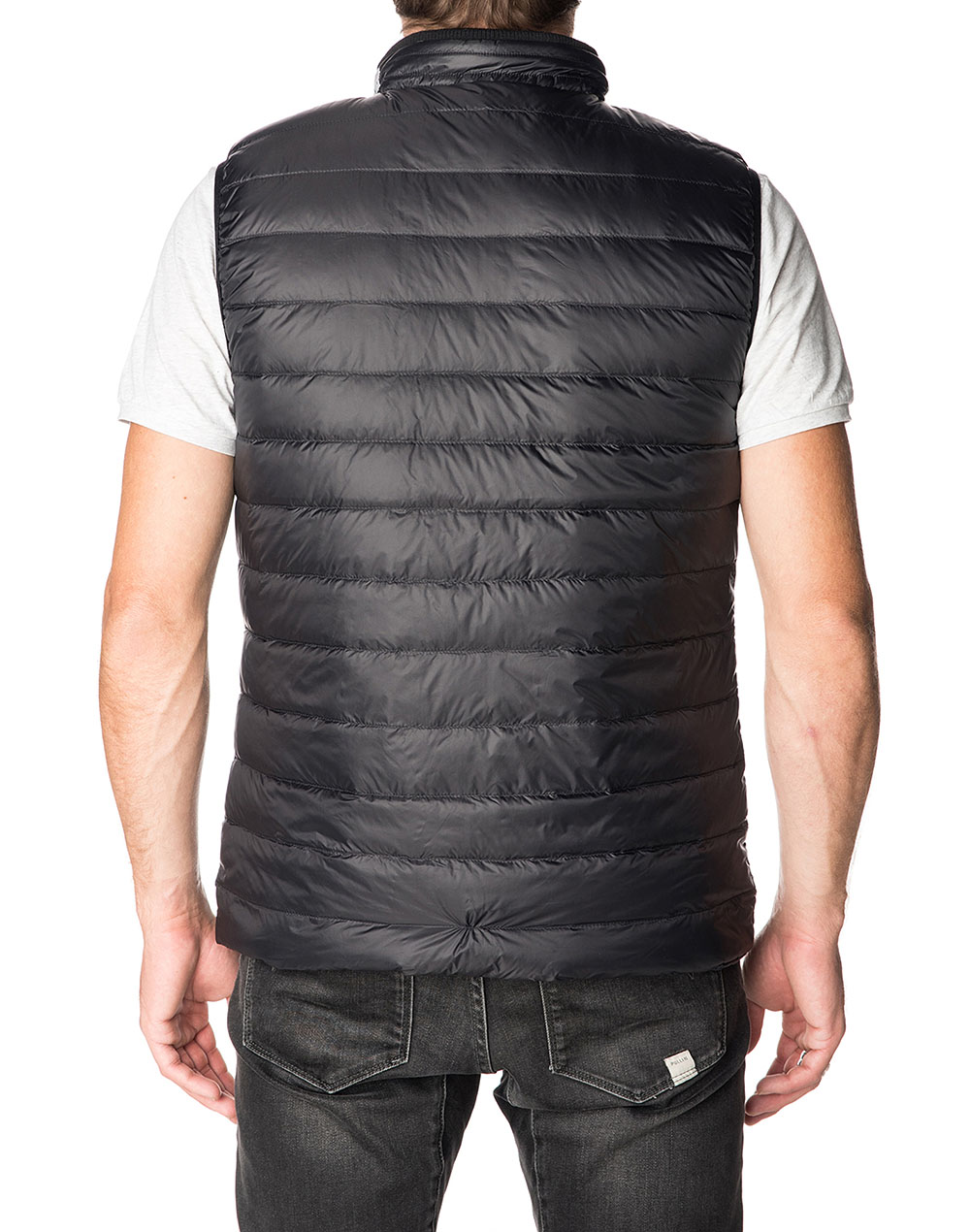 Men's feather jacket without sleeves BULLIT