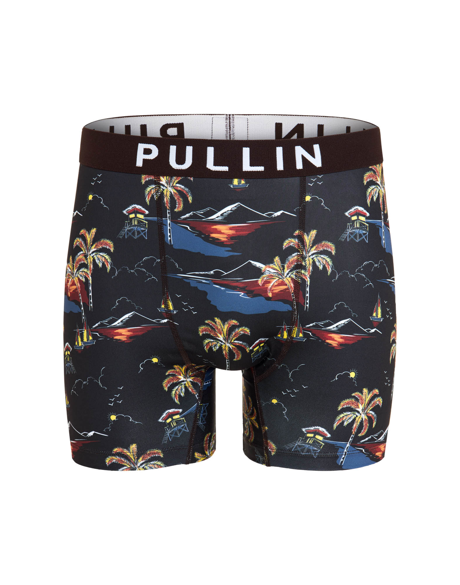 MULTICOLORED MEN'S TRUNK FASHION 2 VOLCANO - Men's underwear PULLIN