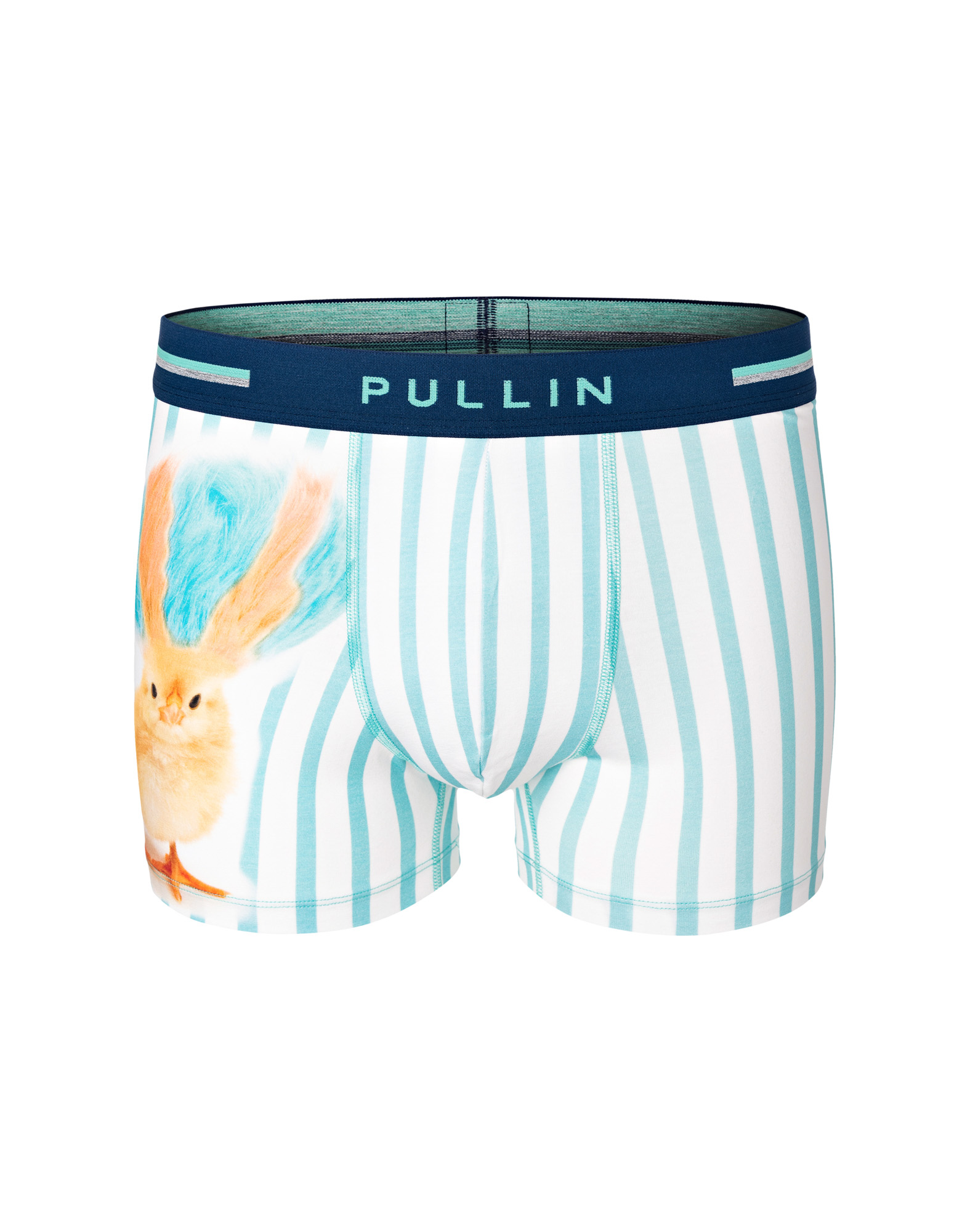 BLUE MEN'S TRUNK MASTER COTON IMPRIME DON - Men's underwear PULLIN
