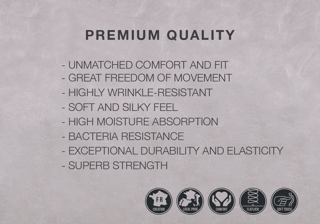 Premium quality fabrics